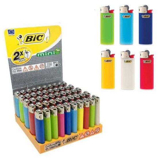 Picture of ACCENDINO BIC MINI J25 PIETRINA 50pz