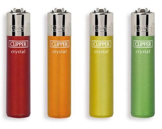 Immagine di ACCENDINO CLIPPER MINI PIETRINA 48pz CRYSTAL RAINBOW