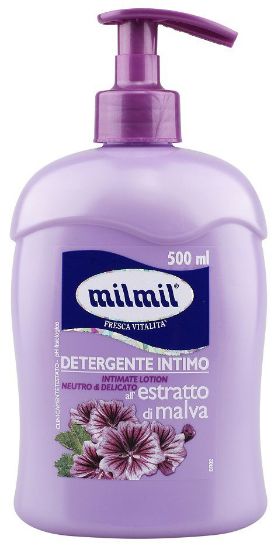 Immagine di DETERGENTE INTIMO MILMIL 1pz 500ml MALVA - DISPENSER