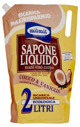 Immagine di SAPONE LIQUIDO DELICE 1pz 2000ml LATTE DI COCCO in busta