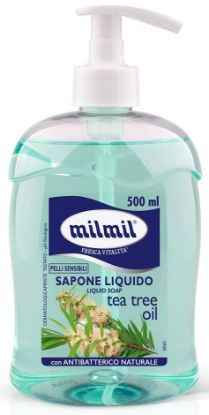 Immagine di SAPONE LIQUIDO MILMIL 1pz 500ml TEA TREE OIL - DISPENSER