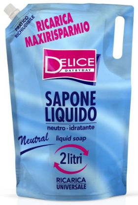 Immagine di SAPONE LIQUIDO MILMIL 1pz 2000ml NEUTRO in busta