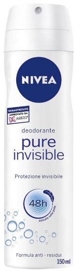 Picture of DEODORANTE NIVEA F DEO SPRAY 150ml PURE INVISIBLE DONNA