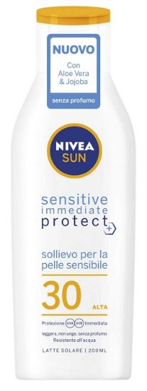 Picture of SOLARI NIVEA LATTE SOLLIEVO SENSIBILI 200ml FP30