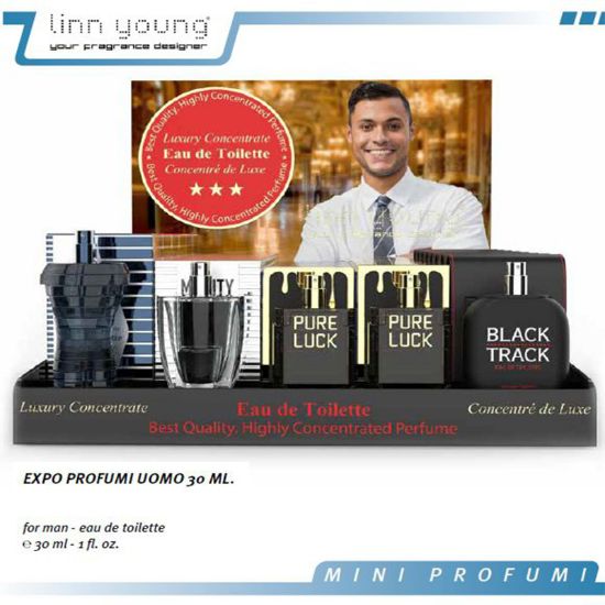 Immagine di PROFUMO SOLE LINN YOUNG 30pz UOMO 30ml + TESTER EXPO