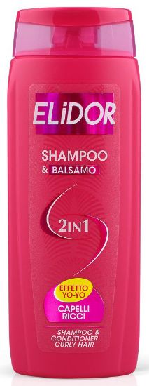 Picture of SHAMPOO ELIDOR 250ml BALSAMO 2in1 CAPELLI RICCI