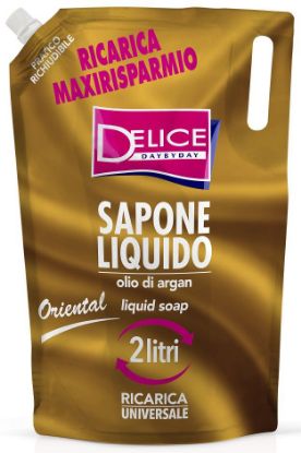 Immagine di SAPONE LIQUIDO DELICE 1pz 2000ml ARGAN in busta