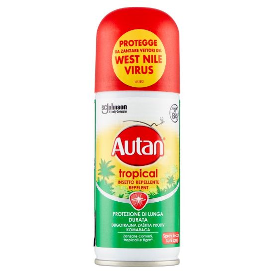 Picture of ANTIZANZARE AUTAN TROPICAL SPRAY 100ml 1pz SECCO - C12