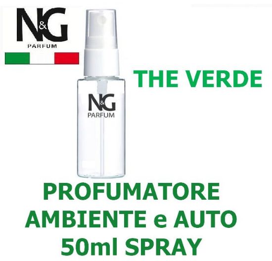 Immagine di PROFUMATORE SPRAY NG 50ml 1pz THE VERDE - AMBIENTE / AUTO - ECOLOGICO