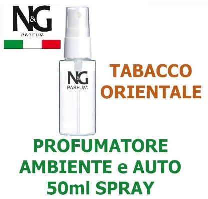 Picture of PROFUMATORE SPRAY NG 50ml 1pz TABACCO ORIENTELE - AMBIENTE / AUTO - ECOLOGICO