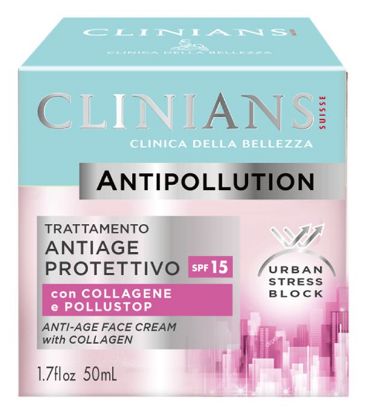 Picture of CREMA CLINIANS VISO ANTIPOLLUTION ANTIAGE 50ml 1pz