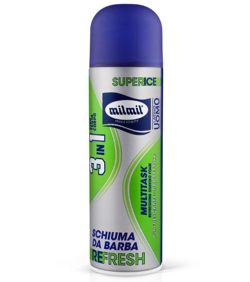 Picture of SCHIUMA DA BARBA MILMIL 300ml REFRESH 3/1 1pz