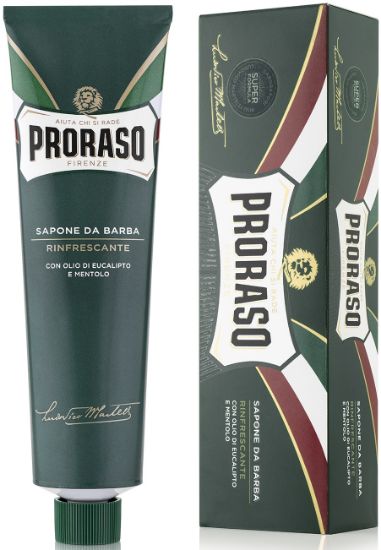 Immagine di CREMA DA BARBA PRORASO TUBETTO 150ml 1pz RINFRESCANTE VERDE