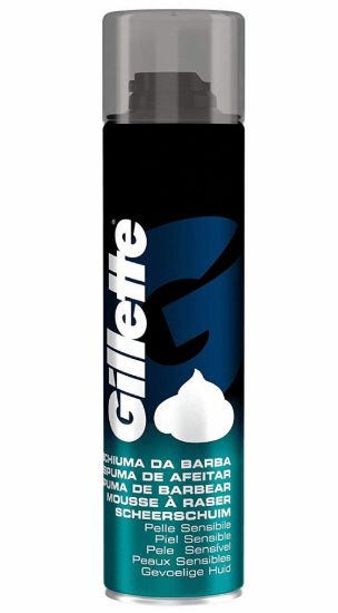 Picture of SCHIUMA DA BARBA GILLETTE 300ml 1pz SENSIBILI VERDE SCURO