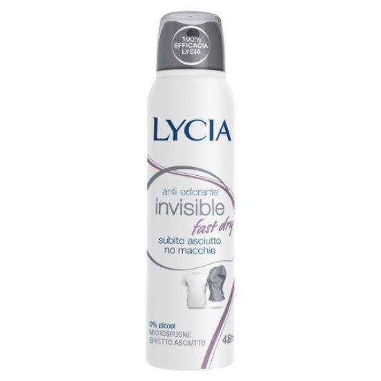 Picture of DEODORANTE LYCIA DEO SPRAY INVISIBLE 150ml