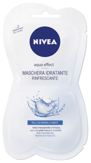 Picture of MASCHERA VISO NIVEA 2x7,5 IDRAT RINFRESC C24x62 BLU