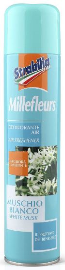 Picture of PROFUMATORE SPRAY AMBIENTE MILLEFLEURS 1pz 300ml MUSCHIO BIANCO