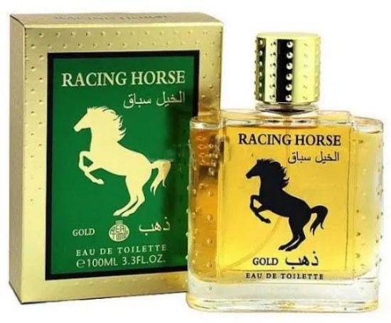 Picture of PROFUMO SOLE UOMO 100ml RACING HORSE GOLD