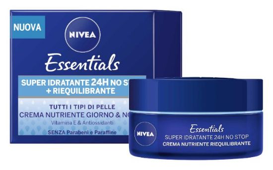 Picture of CREMA NIVEA VISO ESSENTIALS IDR RIEQ 50ml C6x26 BLU 81203