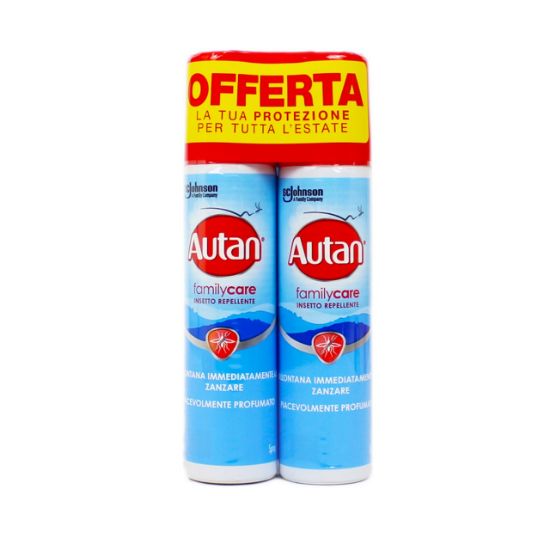 Picture of ANTIZANZARE AUTAN FAMILY CARE SPRAY 2x100ml 1pz PROMO BIPACCO