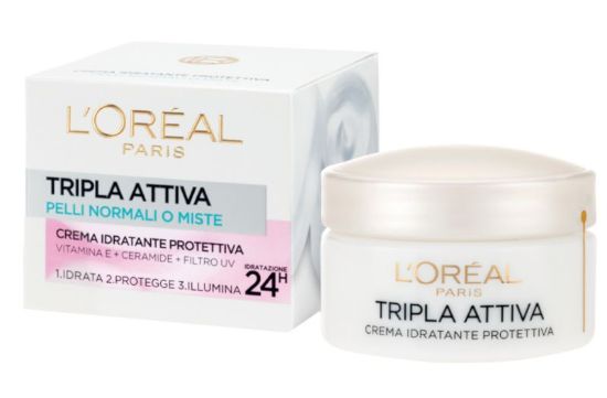 Immagine di CREMA L'OREAL ATT TRIPLA CR GIO 50 NOR/MIST C6x26 AZZ