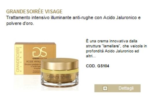 Picture of CREMA GABOR JALURON VIS GRANDESOIREE VASO 50ml