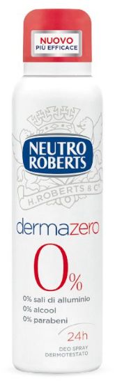 Immagine di DEODORANTE NEUTRO ROBERTS SPRAY 150ml DERMAZERO ROSSO