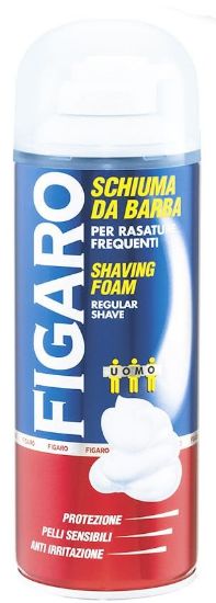 Picture of SCHIUMA DA BARBA FIGARO 400ml 1pz NORMALE BLU ROSSO