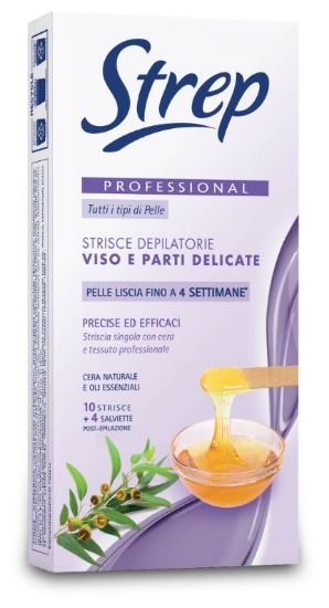 Picture of DEPILAZIONE STREP STRISCE VISO PROFES x10