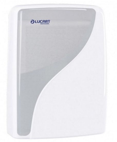 Dispenser carta asciugamani a Z (01347 Bianco) 24x21 cm cod.4010 - Se,  28,04 €