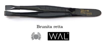 Picture of PINZA PINZETTA BRUNITA 306R RETTA 1pz WAL