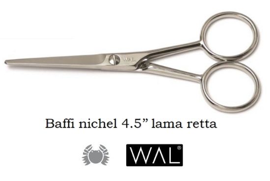 Picture of FORBICE BAFFI NICHEL 618 4,5'' RETTA 1pz WAL