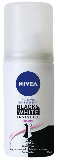 Picture of DEODORANTE NIVEA MINI B&W SPRAY 35ml ROSA DONNA - Travel