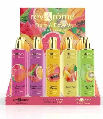 Picture of PROFUMO SOLE FRUITS&FLOWERS 25pz 75ml + 5 TESTER EXPO DA BANCO