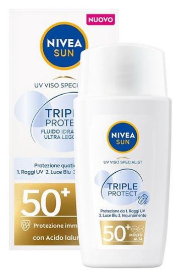 Picture of SOLARI NIVEA CREMA VISO TRIPLE PROTECTION 40ml FP50+