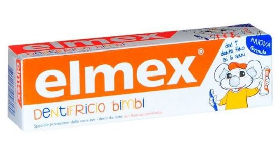 Picture of DENTIFRICIO ELMEX BAMBINI 50ml 1pz ARANCIO