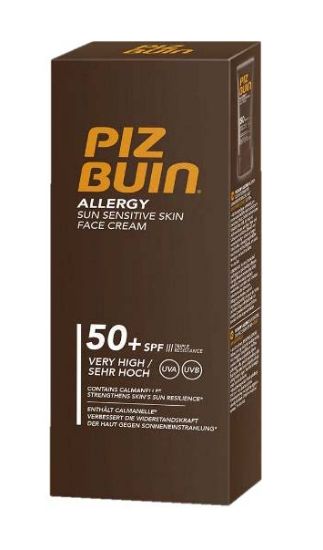 Picture of SOLARI PIZ BUIN ALLERGY CREMA VISO 50ml SPF50+ - C6