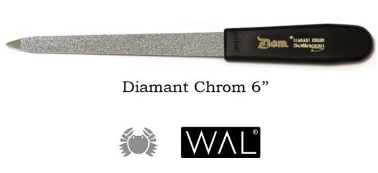 Immagine di LIMA PER UNGHIE DIAMANTE 6'' 826 1pz WAL