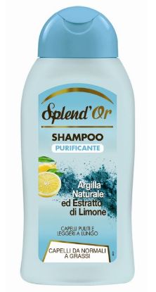 Immagine di SHAMPOO SPLEND'OR SH 300ml ARGILLA LIMONE 1pz - C12