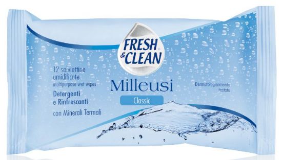 Picture of SALVIETTE FRESH CLEAN POCKET CLASSIC 12 salviette MILLEUSI