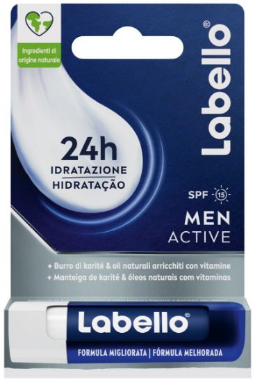 Picture of BURROCACAO LABELLO FOR MEN BLISTER 1pz ACTIVE CARE