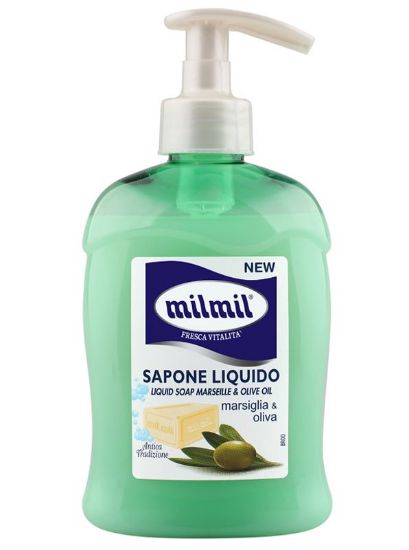 Immagine di SAPONE LIQUIDO MILMIL 1pz 300ml MARSIGLIA OLIVA