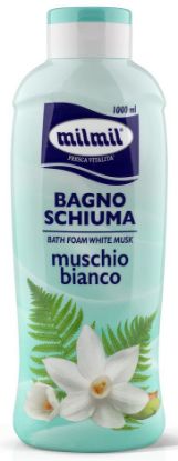 Picture of BAGNOSCHIUMA MILMIL MUSCHIO BIANCO 1000ml 1pz