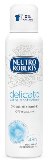 Picture of DEODORANTE NEUTRO ROBERTS SPRAY 150ml DELICATO BIANCO