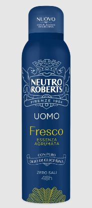 Picture of DEODORANTE NEUTRO ROBERTS SPRAY 150ml MAN AGRUMATO