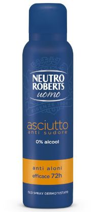 Immagine di DEODORANTE NEUTRO ROBERTS SPRAY 150ml MAN ANTISUDORE BRONZO