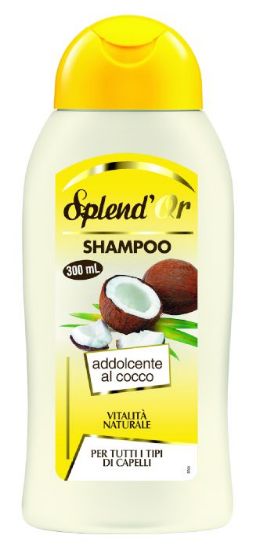 Immagine di SHAMPOO SPLEND'OR SH 300ml COCCO 1pz GIALLO - C12