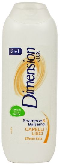 Picture of SHAMPOO DIMENSION 250ml 2/1 LISCI GIALLO 1pz - C12