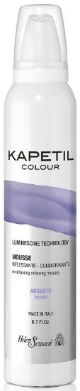 Immagine di TINTA MOUSSE CAPELLI HS KAPETIL 200ml COLOR ARGENTO 1pz