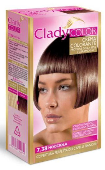 Picture of TINTA CREMA COLORANTE CAPELLI CLADY 1pz 7.38 NOCCIOLA